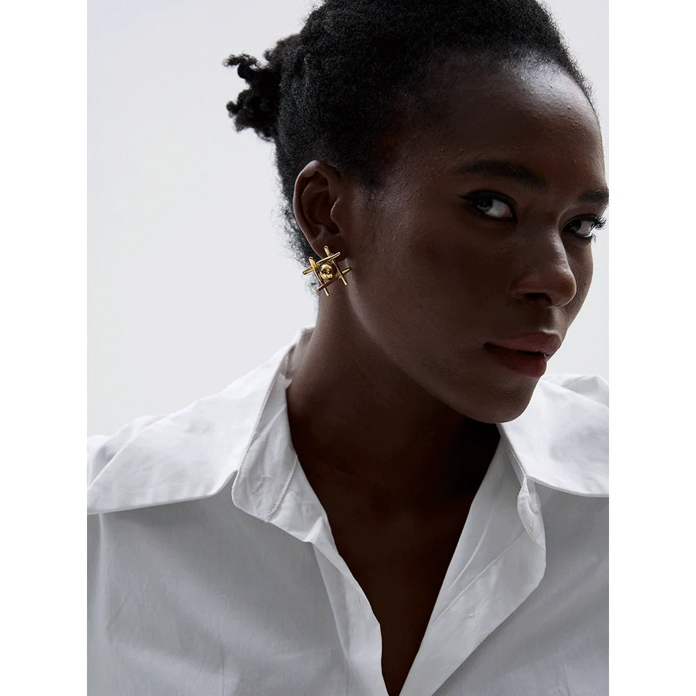 Wire Knot Earrings - Nandi London