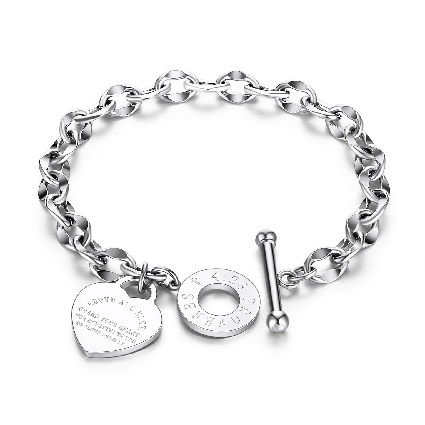 Titanium Steel Love Bracelet - Nandi London