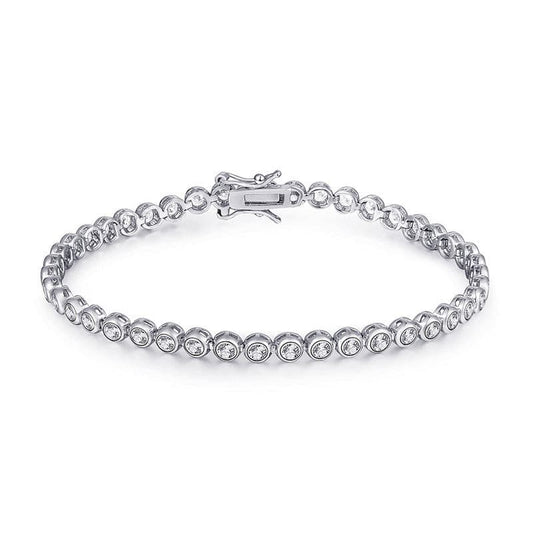 White Gold Bracelet Jewellery - Nandi London