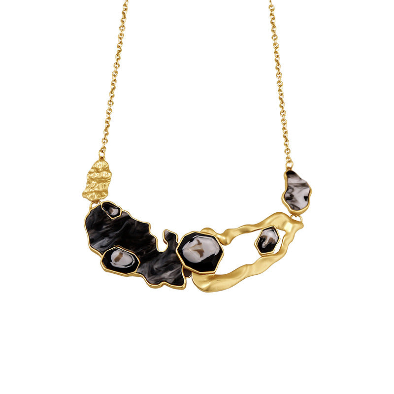 Retro Geometric Personality Necklace - Nandi London