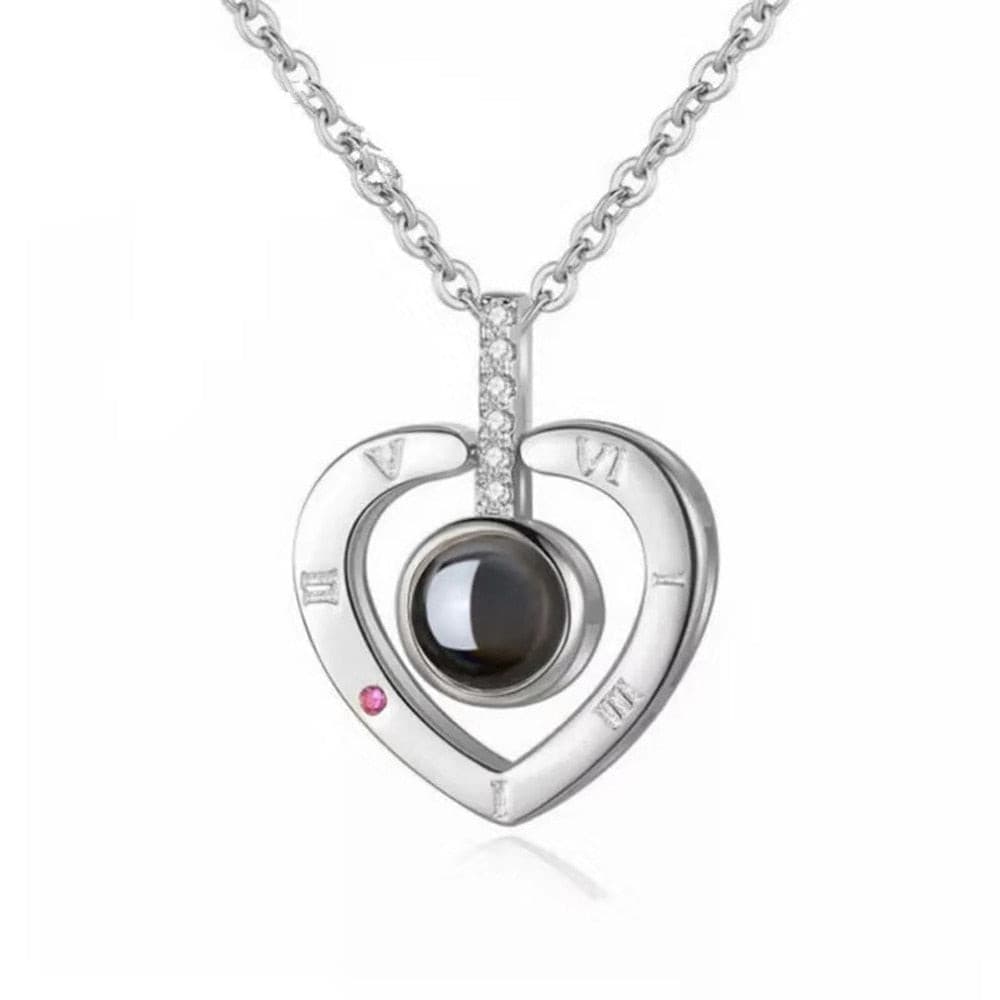 Heart Love You Stainless Steel Pendant - Nandi London