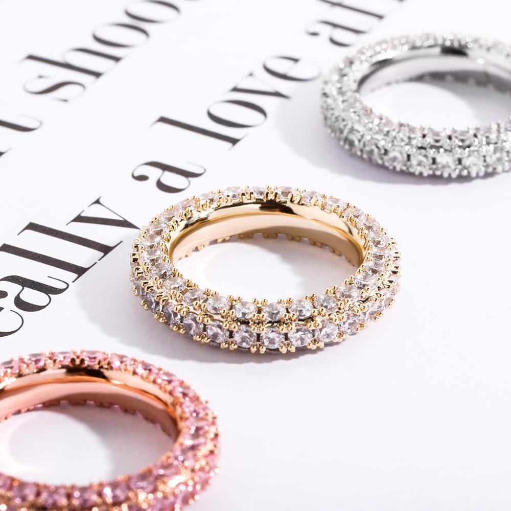 Eternity Gold Ring Bling - Nandi London