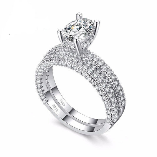 Elegant Cubic Zirconia Ring - Nandi London