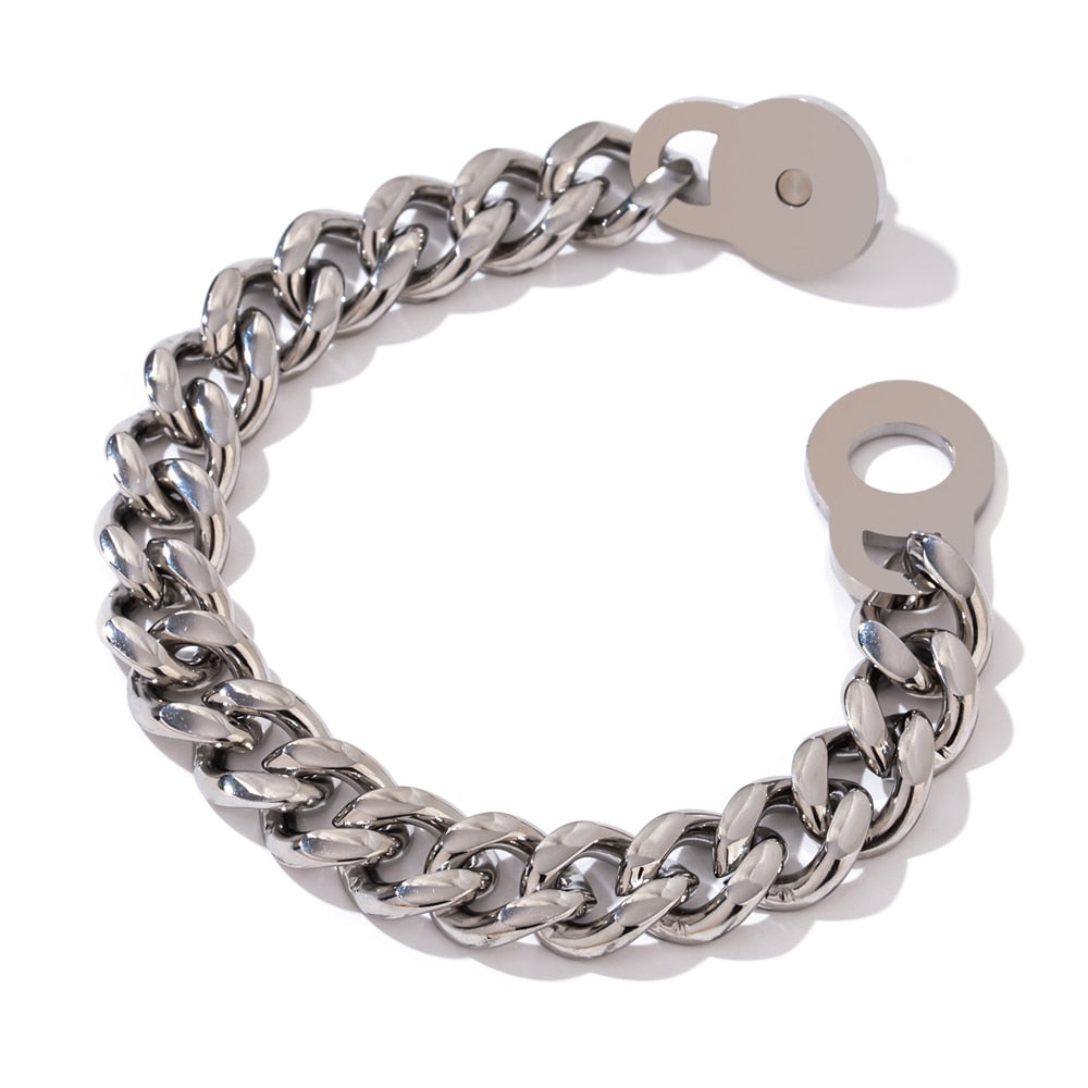 Stainless Steel Metal Bracelet Bijoux Femme - Nandi London